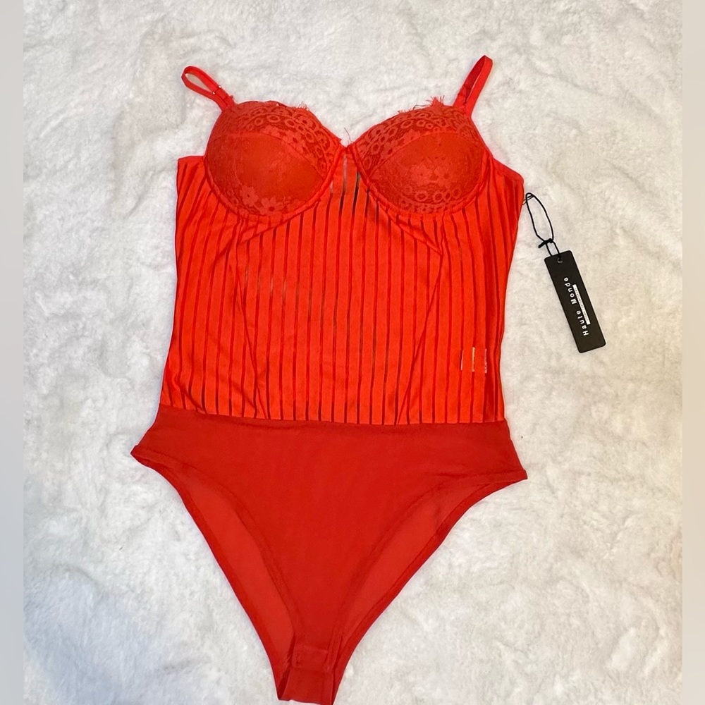 NWT Orange Corset